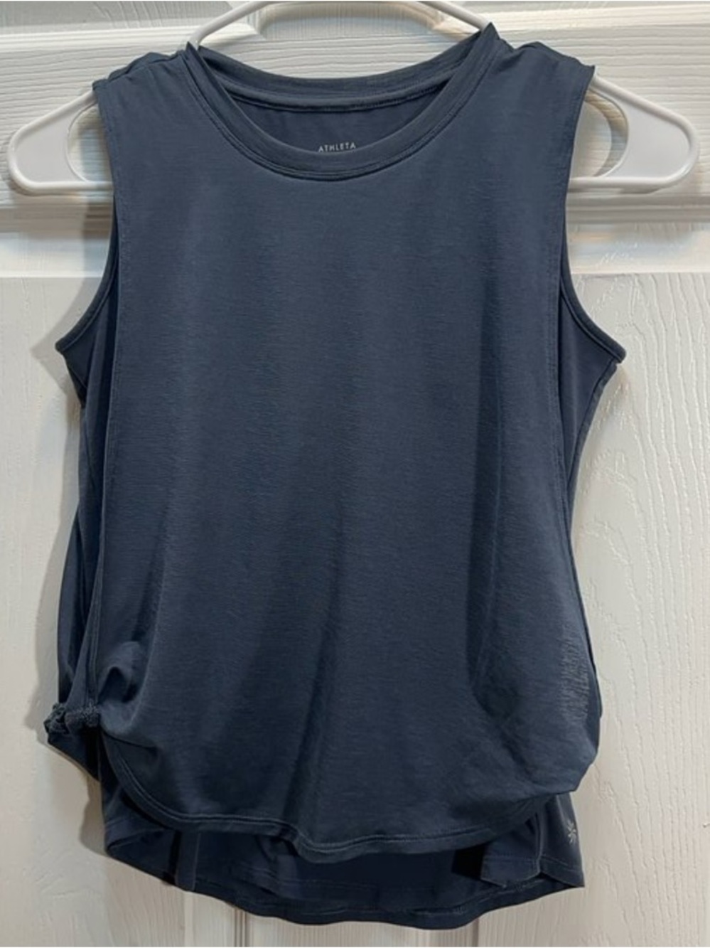 Athleta Navy Blue Girls' Sleeveless Performance Tank